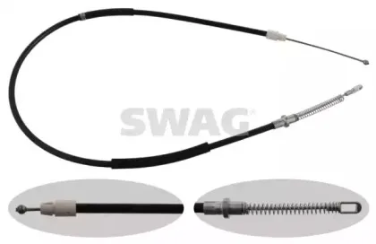 Трос, стояночная тормозная система SWAG купить